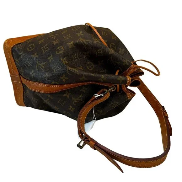 Authentic Louis Vuitton Shoulder Bag Noe Monogram Used LV Handbag Vintage - Picture 2 of 13